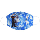 Disney Frozen Elsa Anna Olaf Children's Face Maks