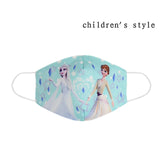 Disney Frozen Marvel Spiderman Children's Face Maks