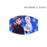 Disney Frozen Marvel Spiderman Children's Face Maks
