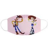 Spiderman Ironman Frozen Cotton Anti-Dust Protective Maks