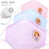 3pcs/set Disney Marvel Spiderman Children's Face Maks