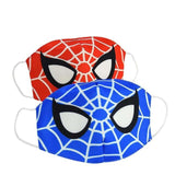 2/3pcs Set Disney Marvel Spiderman Ironman Children's Face Maks